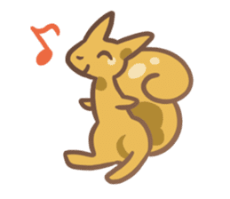 Squirrel-chan Stump sticker #164478