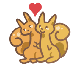 Squirrel-chan Stump sticker #164485