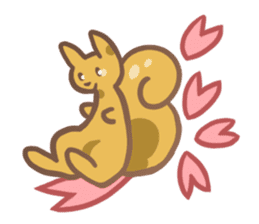Squirrel-chan Stump sticker #164486