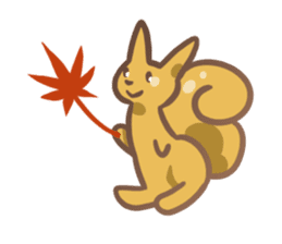 Squirrel-chan Stump sticker #164488