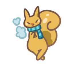 Squirrel-chan Stump sticker #164489