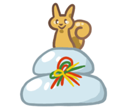 Squirrel-chan Stump sticker #164490