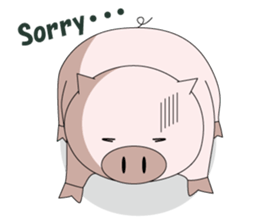 "Surreal World" with Piggy and Kitty! sticker #164588