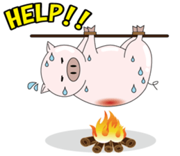 "Surreal World" with Piggy and Kitty! sticker #164590