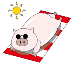 "Surreal World" with Piggy and Kitty! sticker #164595