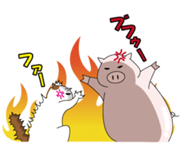 "Surreal World" with Piggy and Kitty! sticker #164597