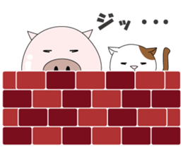 "Surreal World" with Piggy and Kitty! sticker #164617