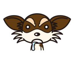 Dog Stamp vol.2 Chihuahua (LongCoat) sticker #164660