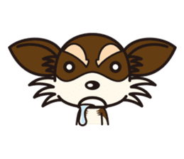 Dog Stamp vol.2 Chihuahua (LongCoat) sticker #164660