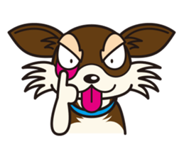 Dog Stamp vol.2 Chihuahua (LongCoat) sticker #164661