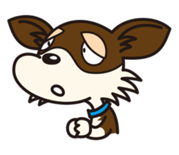 Dog Stamp vol.2 Chihuahua (LongCoat) sticker #164662