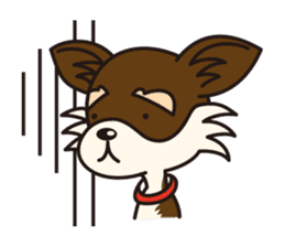 Dog Stamp vol.2 Chihuahua (LongCoat) sticker #164665