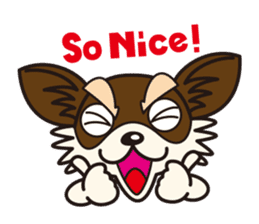 Dog Stamp vol.2 Chihuahua (LongCoat) sticker #164667