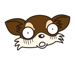 Dog Stamp vol.2 Chihuahua (LongCoat) sticker #164671