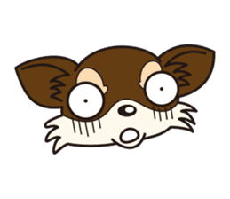 Dog Stamp vol.2 Chihuahua (LongCoat) sticker #164671