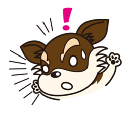 Dog Stamp vol.2 Chihuahua (LongCoat) sticker #164674