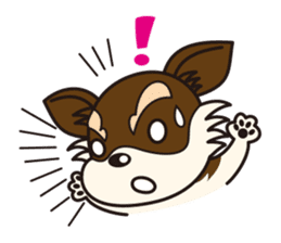 Dog Stamp vol.2 Chihuahua (LongCoat) sticker #164674