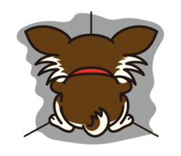 Dog Stamp vol.2 Chihuahua (LongCoat) sticker #164678