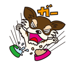 Dog Stamp vol.2 Chihuahua (LongCoat) sticker #164680