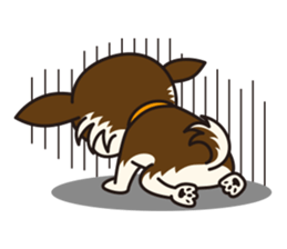 Dog Stamp vol.2 Chihuahua (LongCoat) sticker #164686