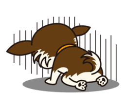 Dog Stamp vol.2 Chihuahua (LongCoat) sticker #164686
