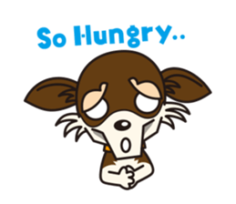 Dog Stamp vol.2 Chihuahua (LongCoat) sticker #164687