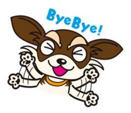 Dog Stamp vol.2 Chihuahua (LongCoat) sticker #164698