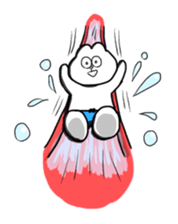 INU & USAGI's SUMMER VACATION sticker #164829