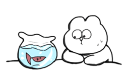 INU & USAGI's SUMMER VACATION sticker #164836