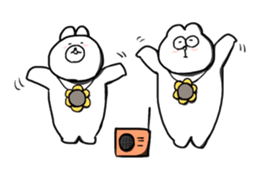 INU & USAGI's SUMMER VACATION sticker #164845