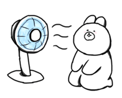 INU & USAGI's SUMMER VACATION sticker #164847