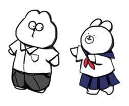 INU & USAGI's SUMMER VACATION sticker #164852