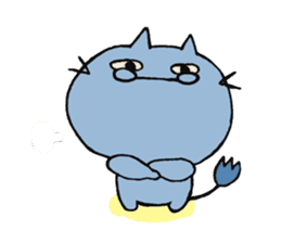 Cat couple sticker #164900