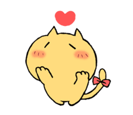 Cat couple sticker #164903