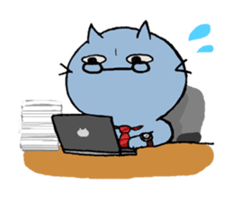 Cat couple sticker #164904