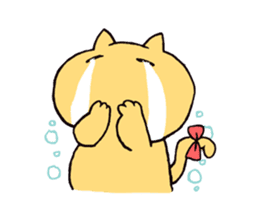 Cat couple sticker #164911