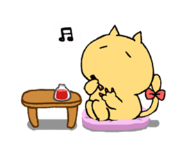 Cat couple sticker #164917