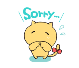 Cat couple sticker #164925