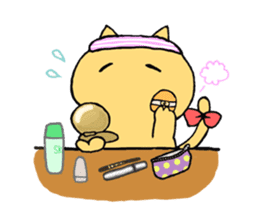 Cat couple sticker #164929