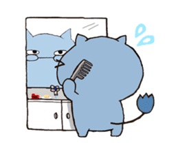 Cat couple sticker #164930