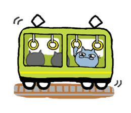 Cat couple sticker #164934