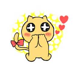 Cat couple sticker #164935