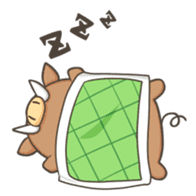 Leisurely boar sticker #164997