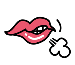 Lips BIJIN sticker #165029