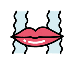 Lips BIJIN sticker #165030