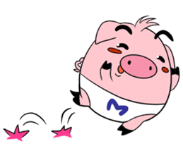 Maggy, The Naughty Pig sticker #165953