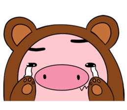 Maggy, The Naughty Pig sticker #165954