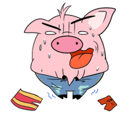 Maggy, The Naughty Pig sticker #165957