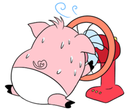 Maggy, The Naughty Pig sticker #165963