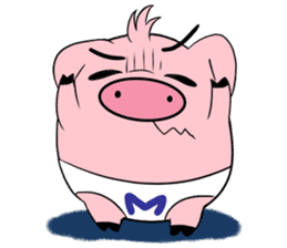 Maggy, The Naughty Pig sticker #165967